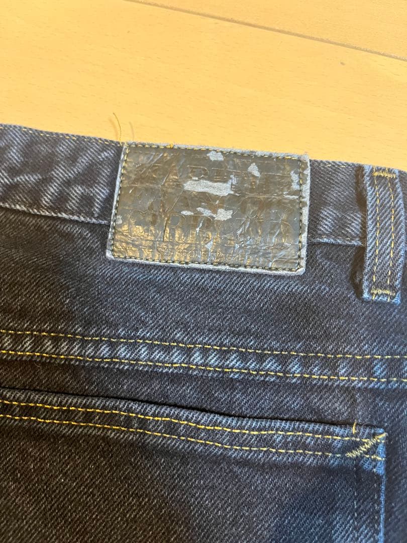 90s USA MARITE FRANCOIS GIRBAUD ブラックデニム