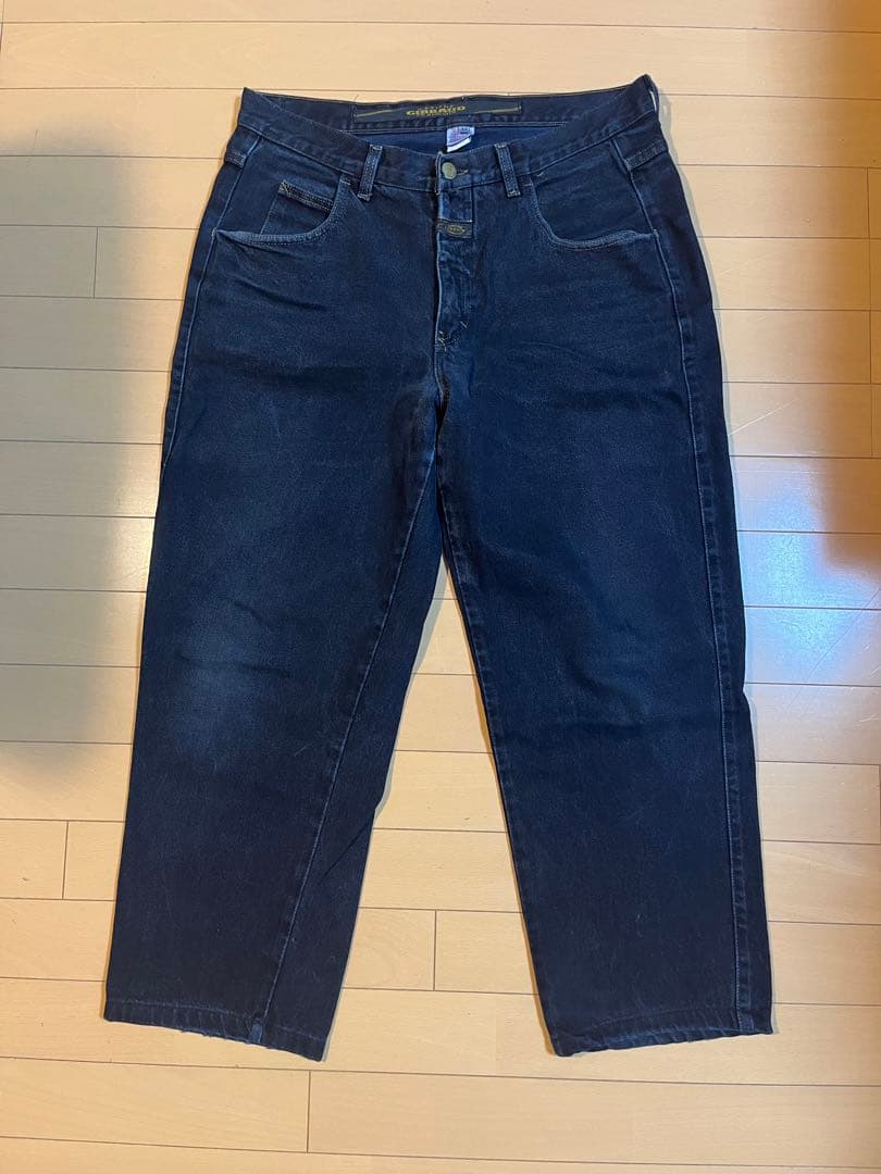 90s USA MARITE FRANCOIS GIRBAUD ブラックデニム