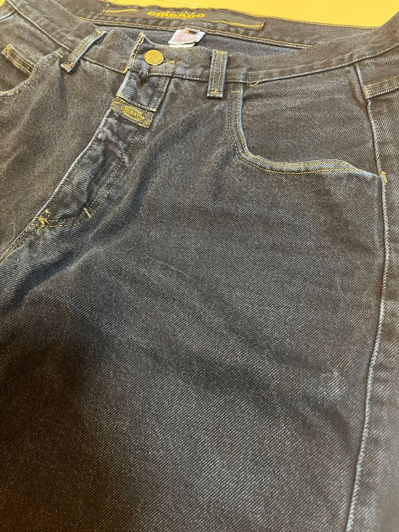 90s USA MARITE FRANCOIS GIRBAUD ブラックデニム