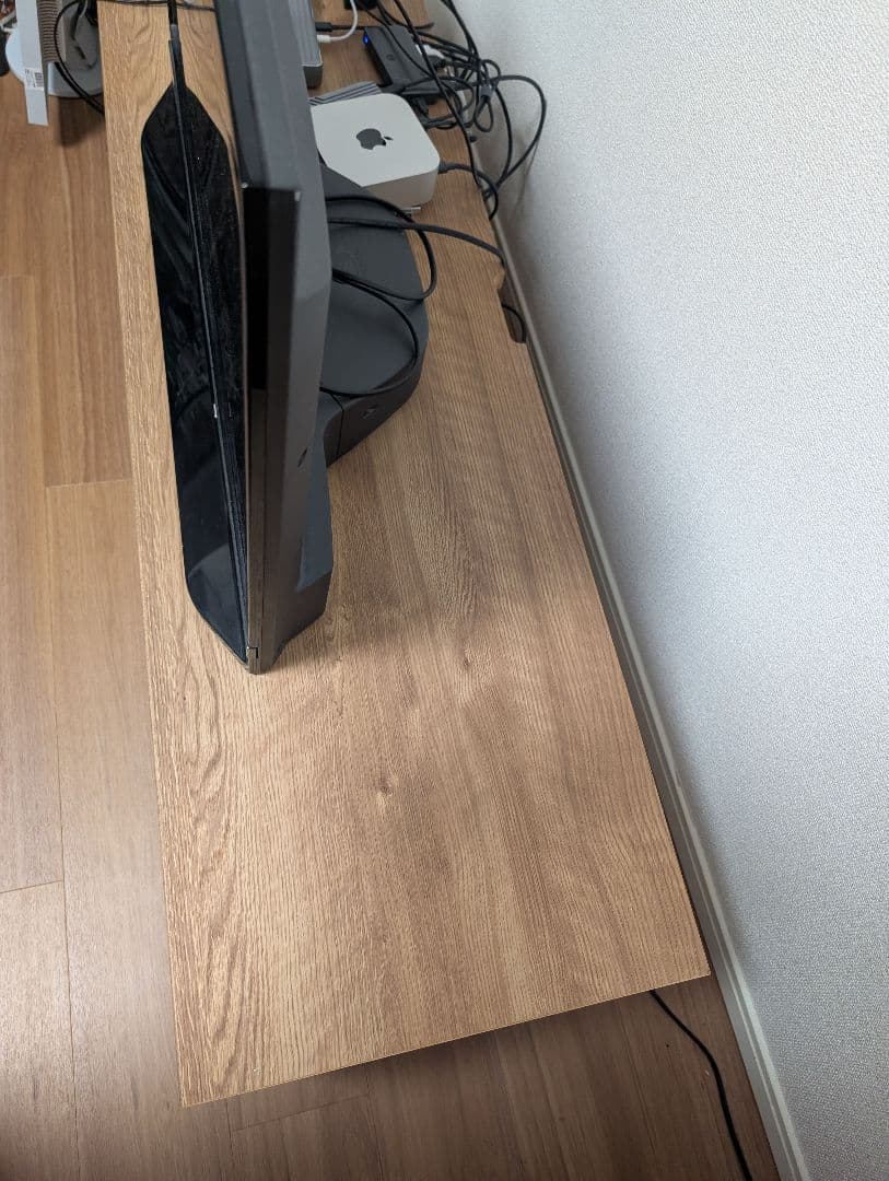 12/20まで LOWYA テレビ台 幅140cm シャビー・ナチュラル