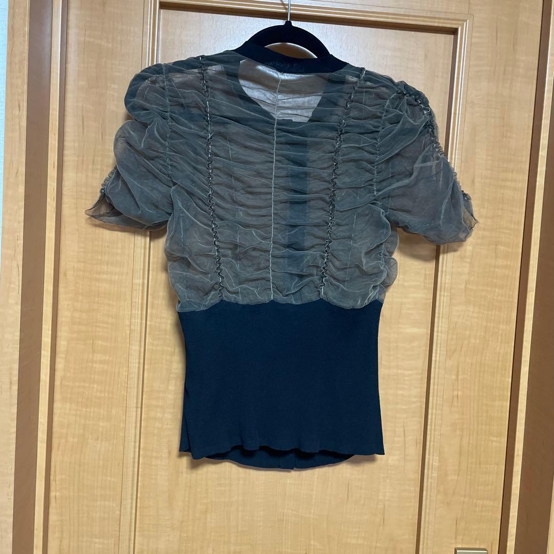 チュールコンビニットカーディガン プランクプロジェクト　完売品