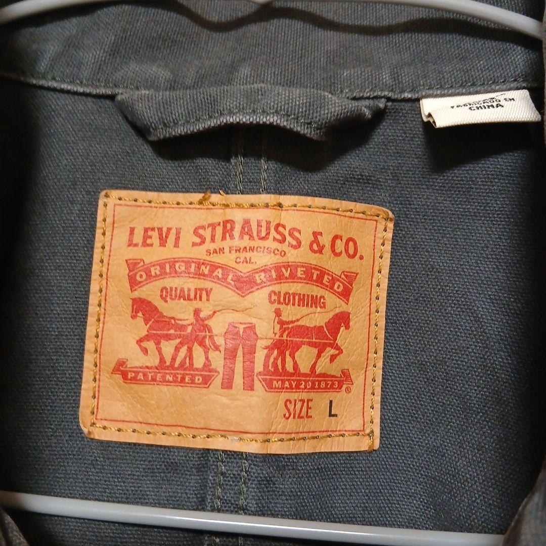Levi’s リーバイス ダック生地 カバーオール ワークジャケット ブラック