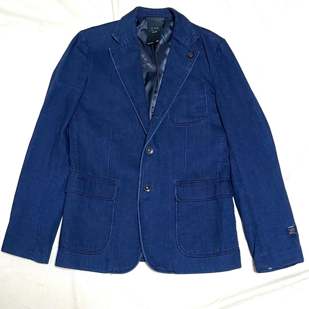 G-STAR RAW デニムテーラードジャケット　ロウコレクトライン　美品 L