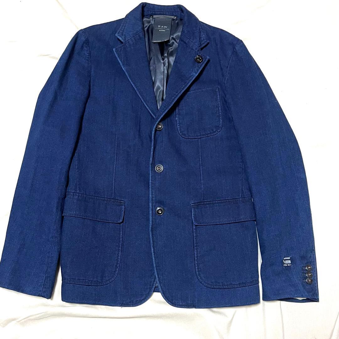 G-STAR RAW デニムテーラードジャケット　ロウコレクトライン　美品 L