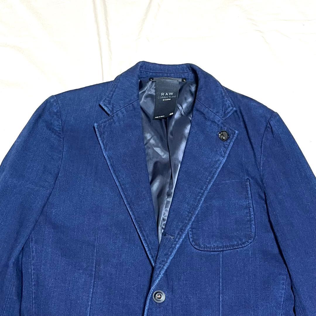G-STAR RAW デニムテーラードジャケット　ロウコレクトライン　美品 L