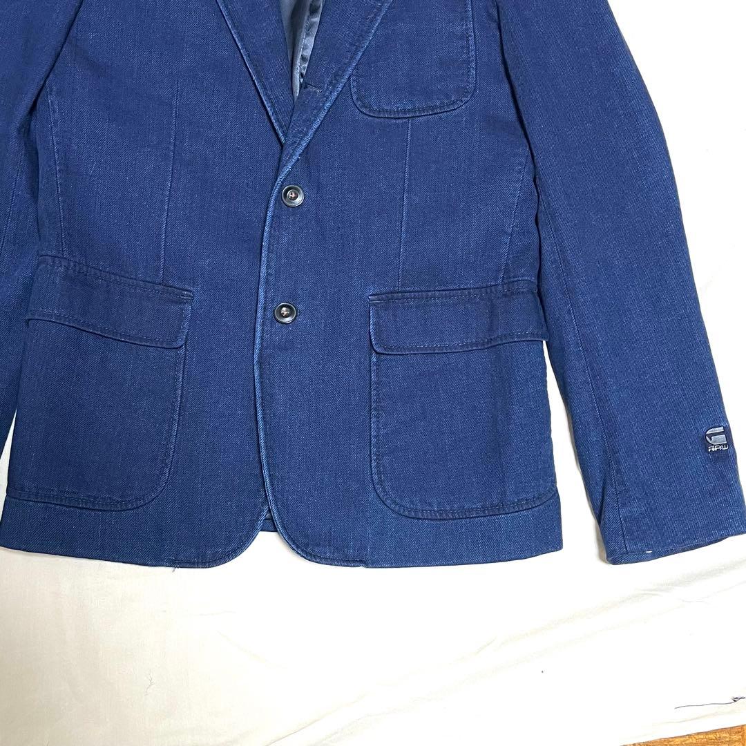 G-STAR RAW デニムテーラードジャケット　ロウコレクトライン　美品 L