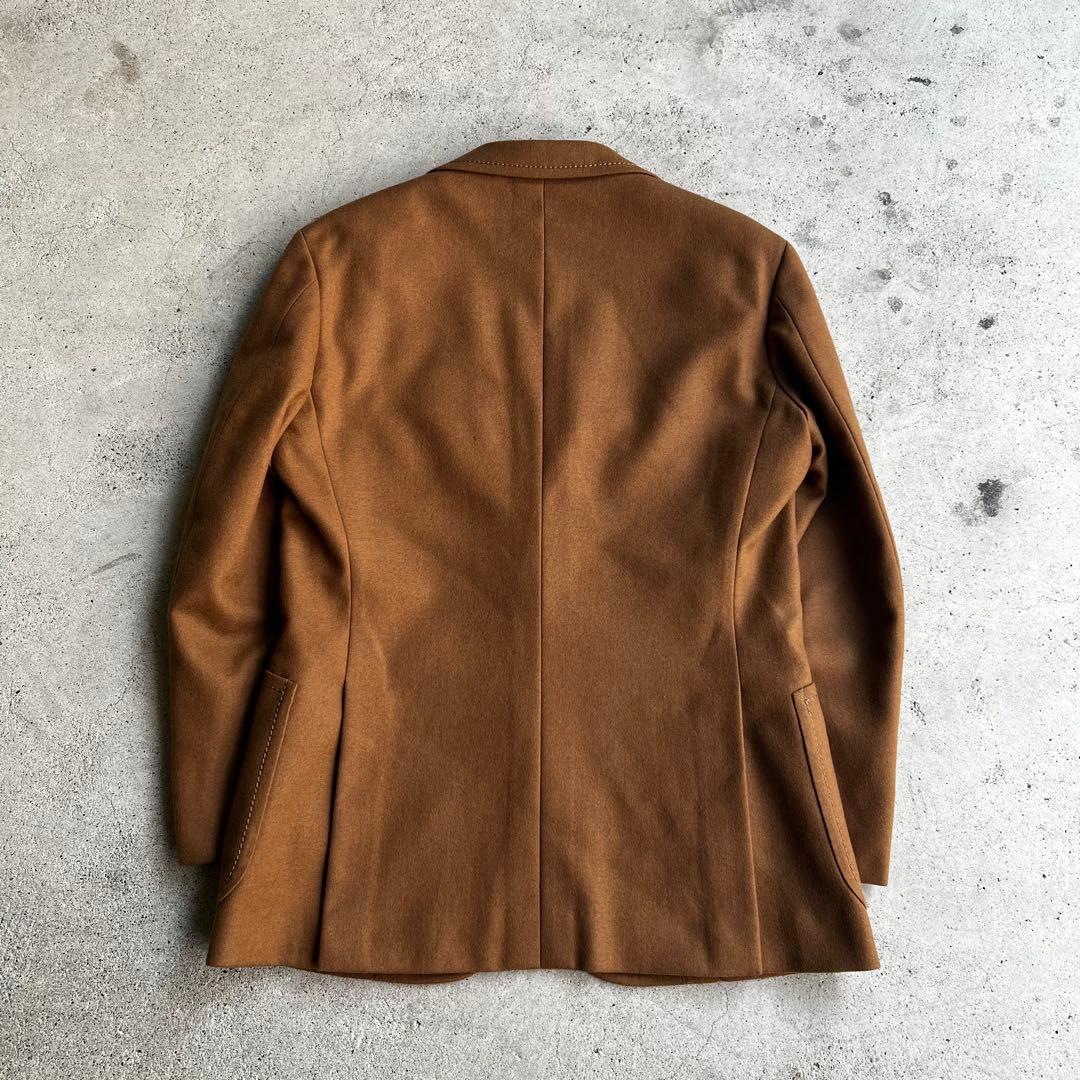 70's~80's ヴィンテージ　デカ襟　ウール　テーラードジャケット　古着