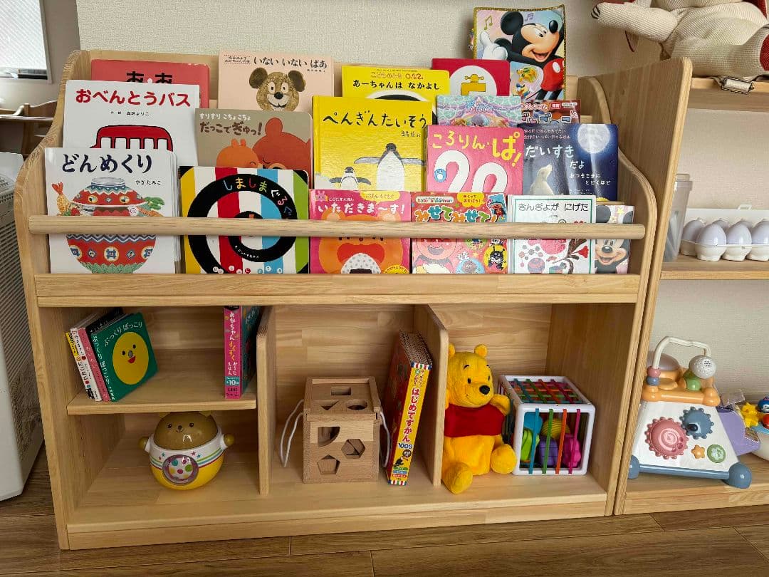 peach21cat様　絵本棚丸棒なし★　60日発送