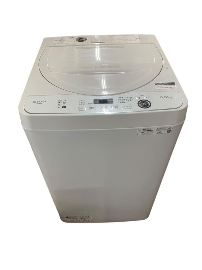 SHARP 縦型洗濯機 ES-GE5D 5.5kg 2021