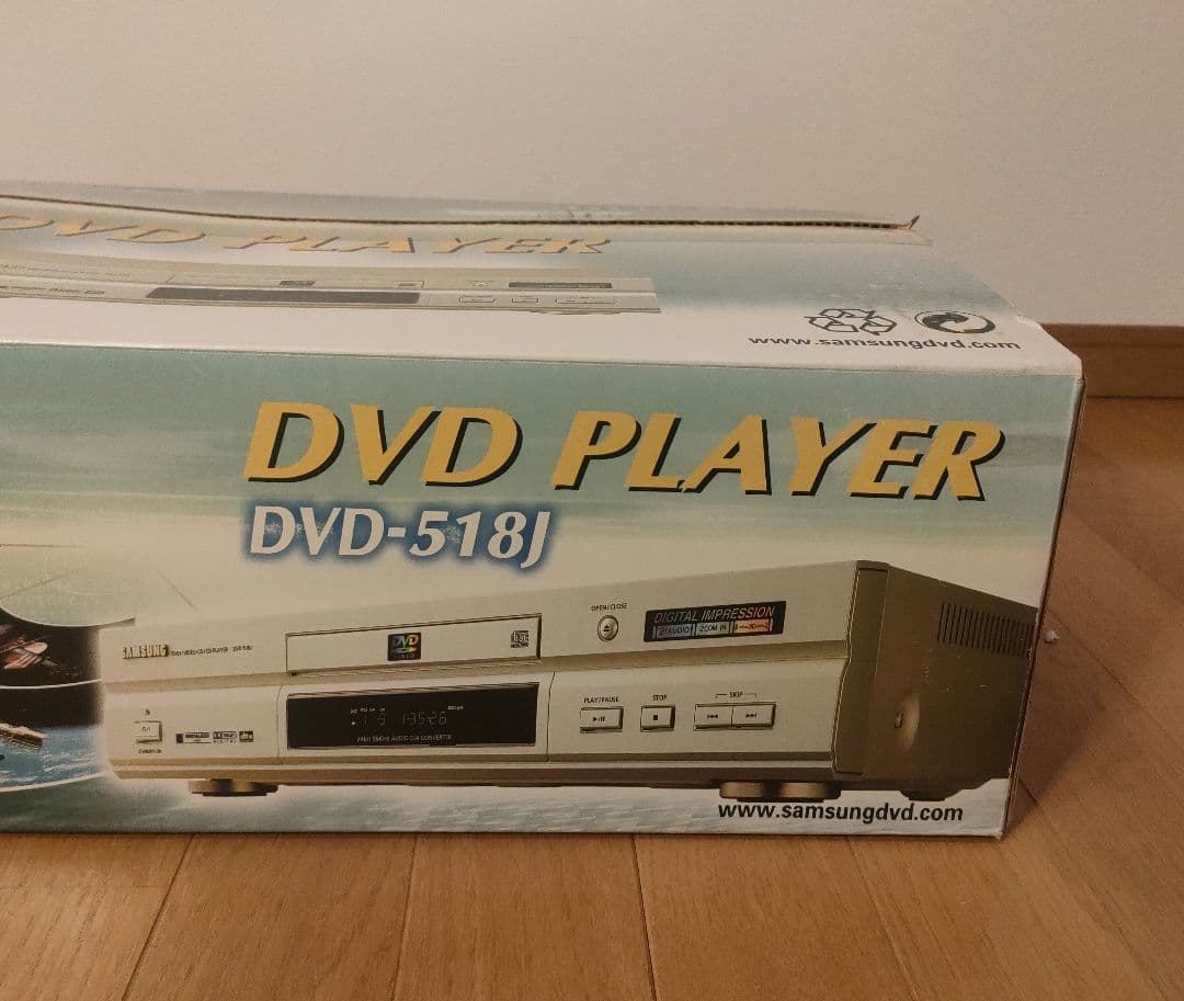新品未使用品 Samsung DVDプレーヤー DVD-518J