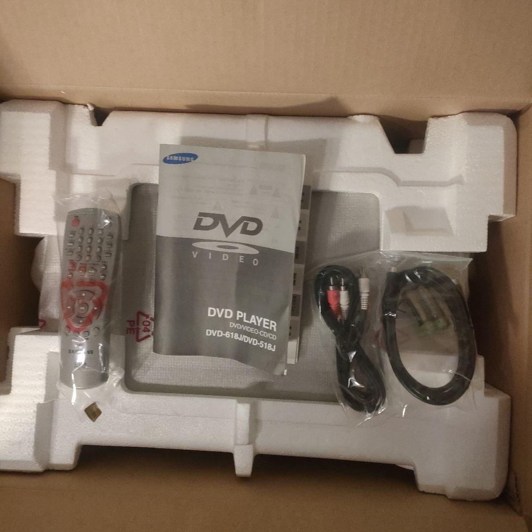 新品未使用品 Samsung DVDプレーヤー DVD-518J