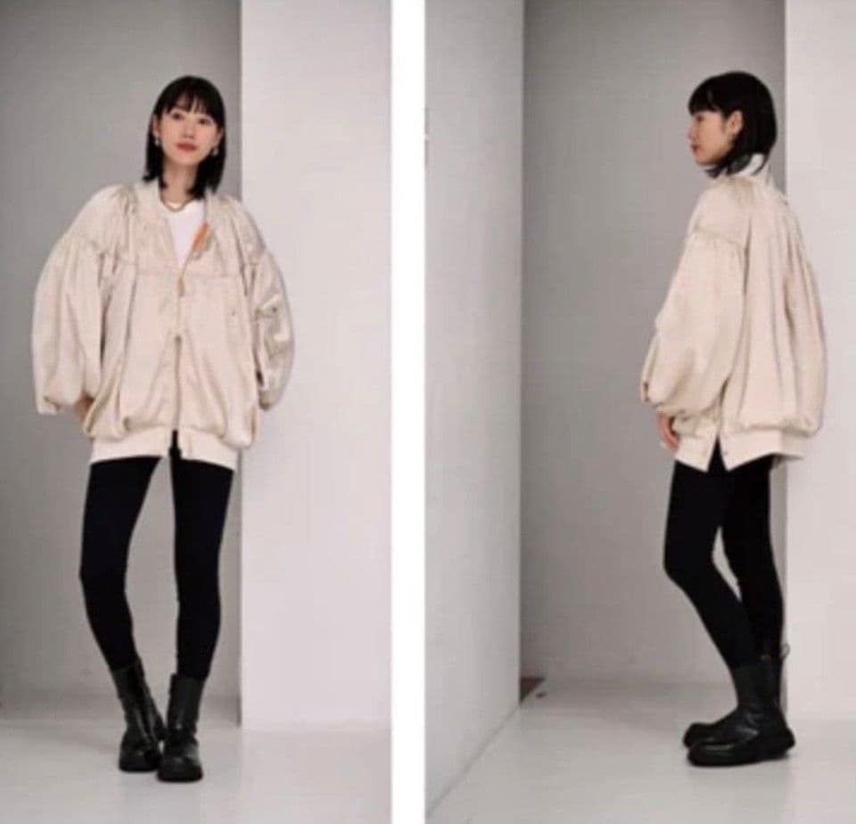 イチパーセント 　ミリタリーサテン ジャケット MA-1 usu gallery