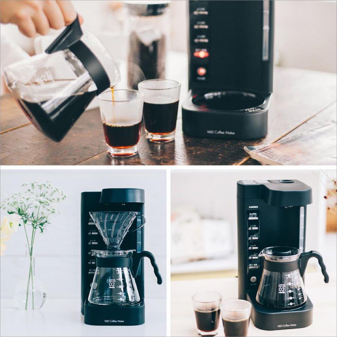 即発送 未開封 ハリオ V60珈琲王2 コーヒーメーカー (EVCM2-5TB)