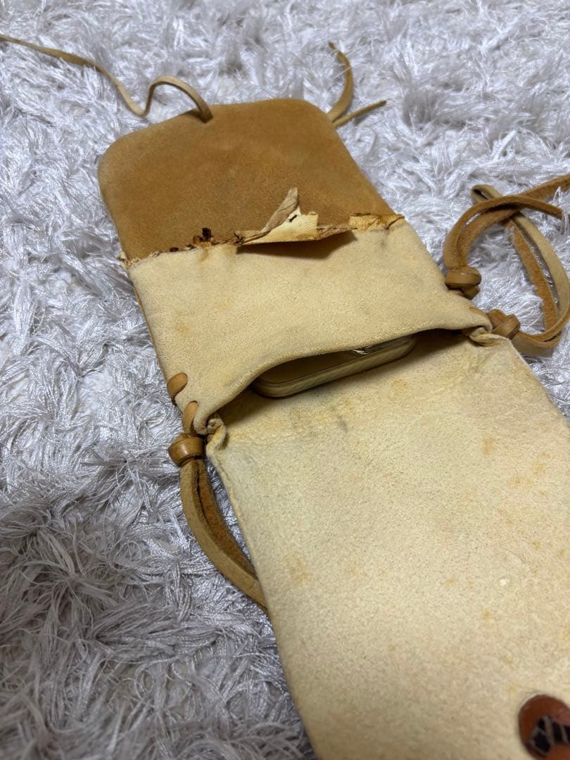 メディスンバッグ コンチョ ベルトポーチ 本革 ハンドメイド 日本製