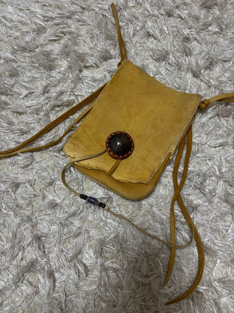 メディスンバッグ コンチョ ベルトポーチ 本革 ハンドメイド 日本製