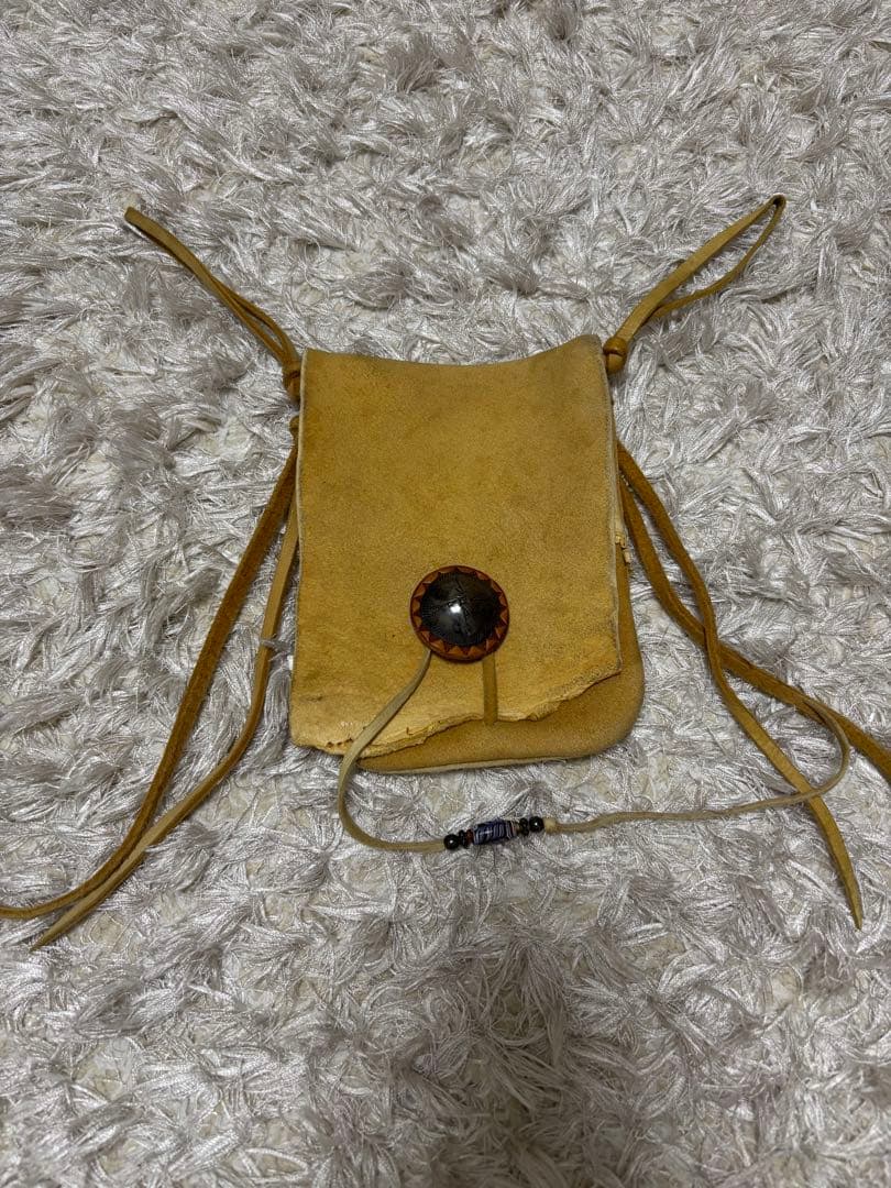メディスンバッグ コンチョ ベルトポーチ 本革 ハンドメイド 日本製