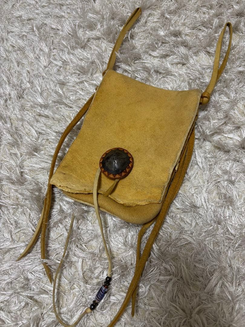 メディスンバッグ コンチョ ベルトポーチ 本革 ハンドメイド 日本製