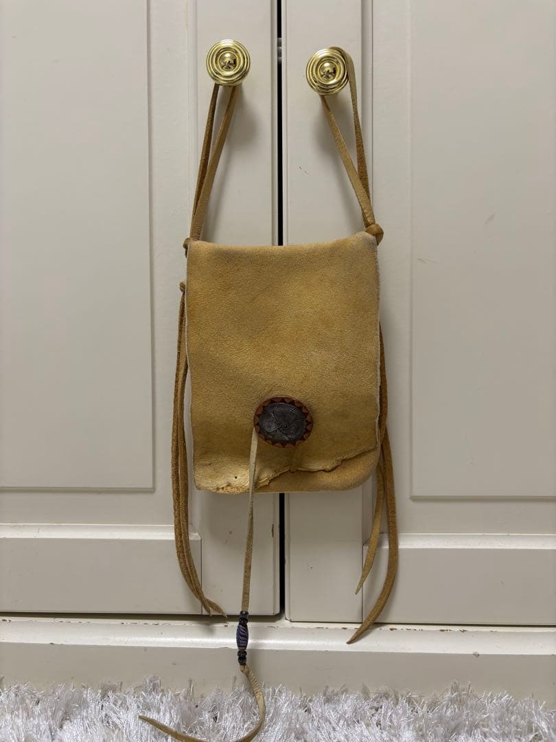 メディスンバッグ コンチョ ベルトポーチ 本革 ハンドメイド 日本製