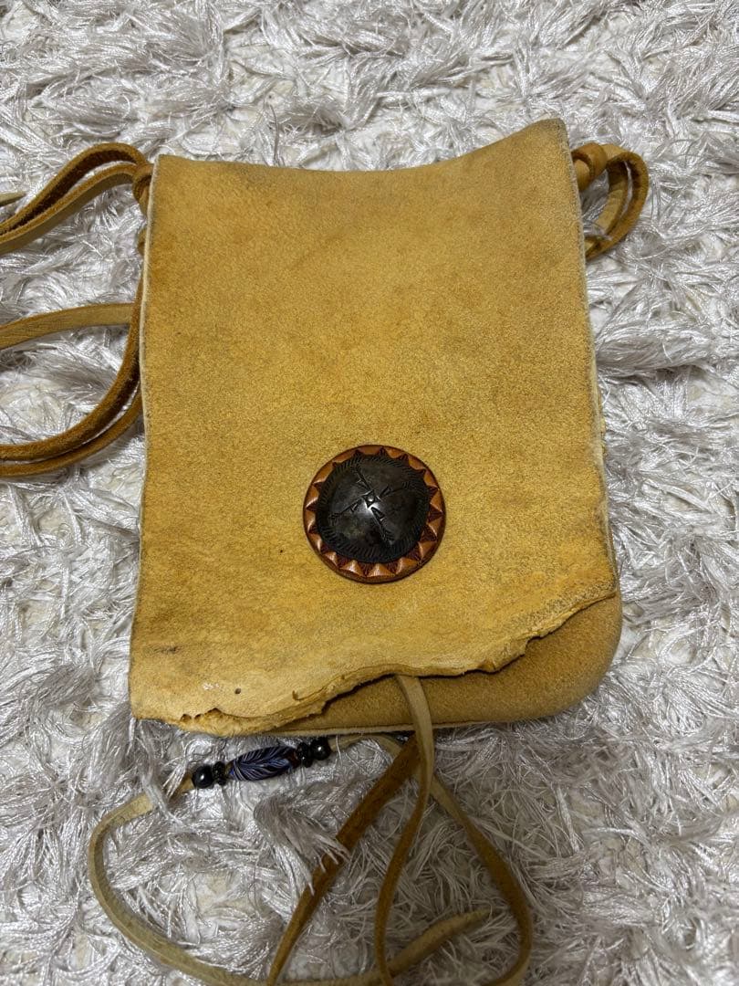 メディスンバッグ コンチョ ベルトポーチ 本革 ハンドメイド 日本製