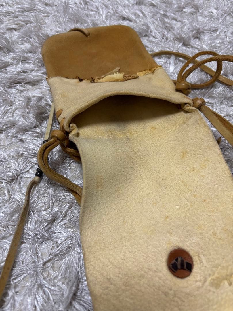 メディスンバッグ コンチョ ベルトポーチ 本革 ハンドメイド 日本製