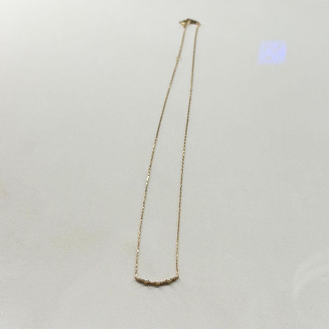 ♡K10ゴールド パール ネックレス♡
