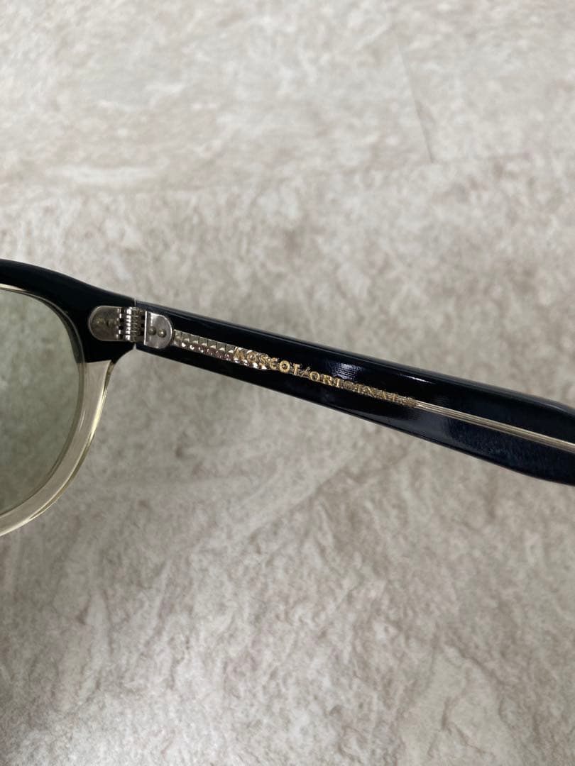MOSCOT モスコット BLACK CRYSTAL サングラス