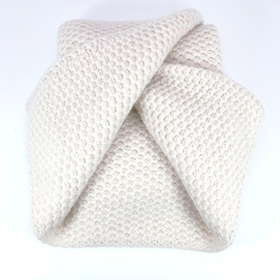 【未使用タグ付き】　Chloe　クロエ　ネックウォーマー　マフラー　アンゴラ混