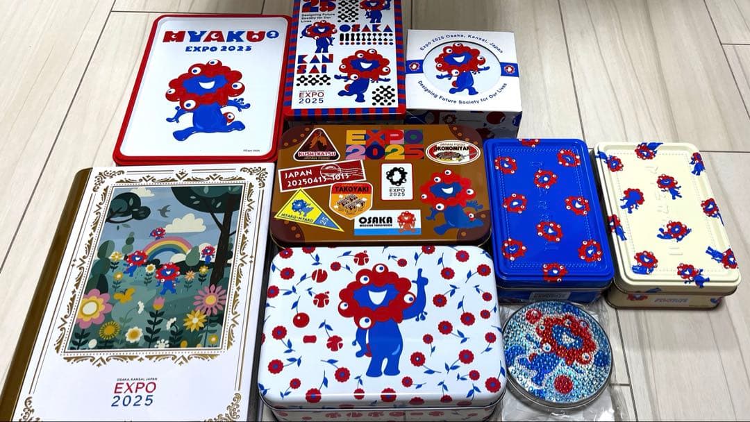大阪 関西 万博限定　EXPO2025 人気のお土産　ミャクミャク9点セット