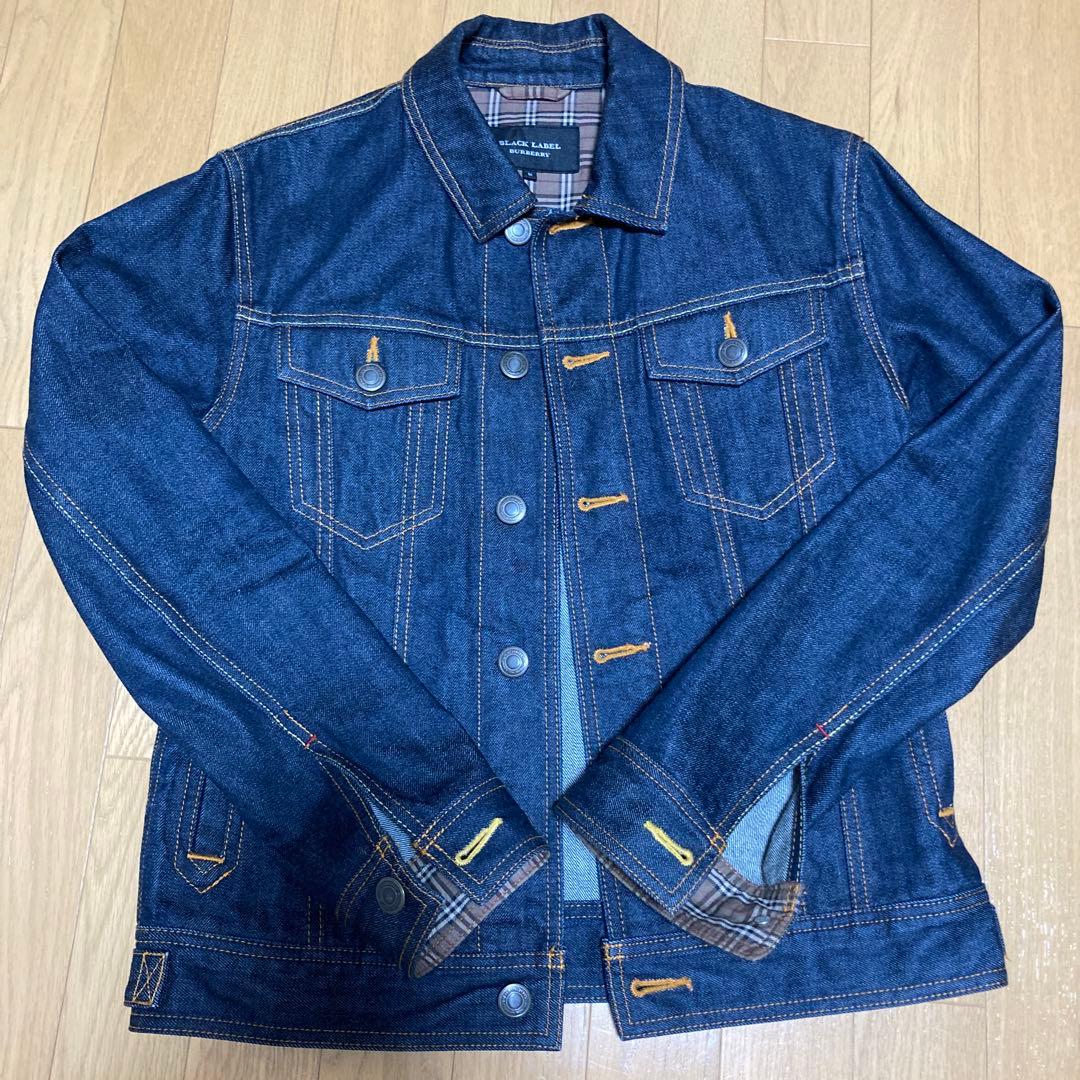 【美品】BURBERRY BLACK LABEL デニム　ジャケット