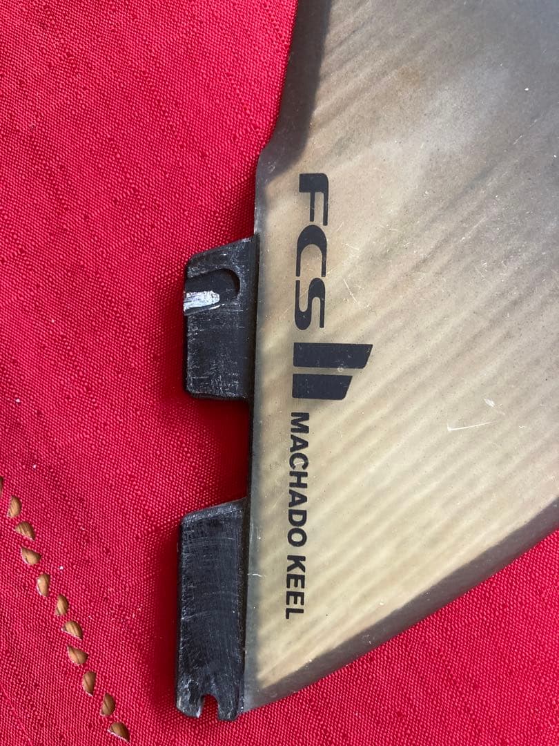 こぶ　FCS2 フィン ロブ・マチャド KEEL TWIN