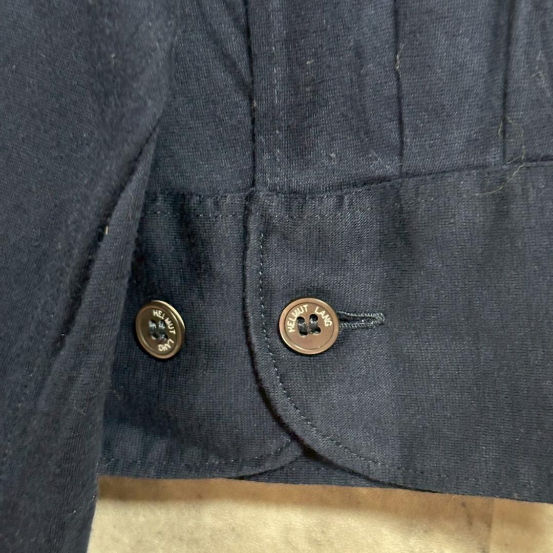 HELMUT LANG ボタンダウン　前開き ポロシャツ　イタリア製 M329