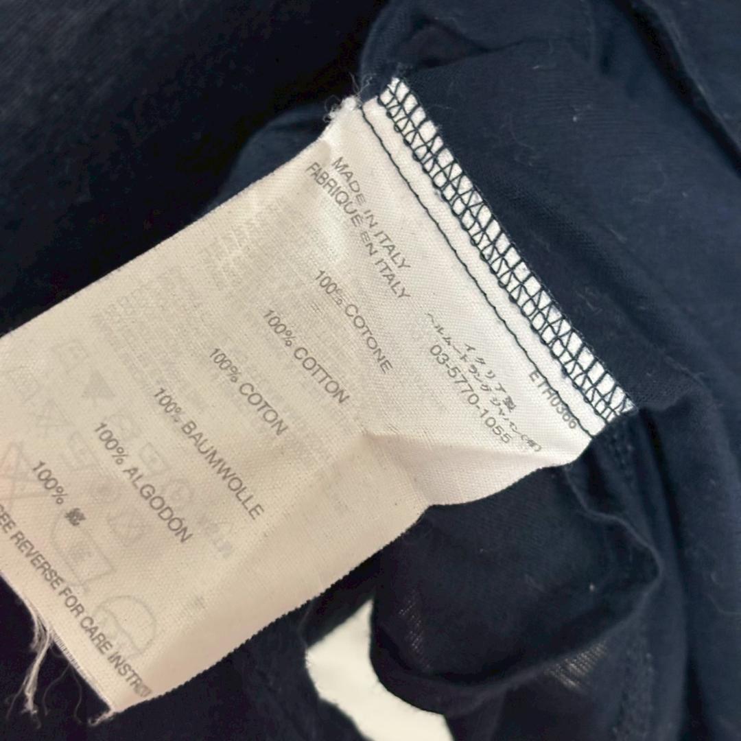 HELMUT LANG ボタンダウン　前開き ポロシャツ　イタリア製 M329