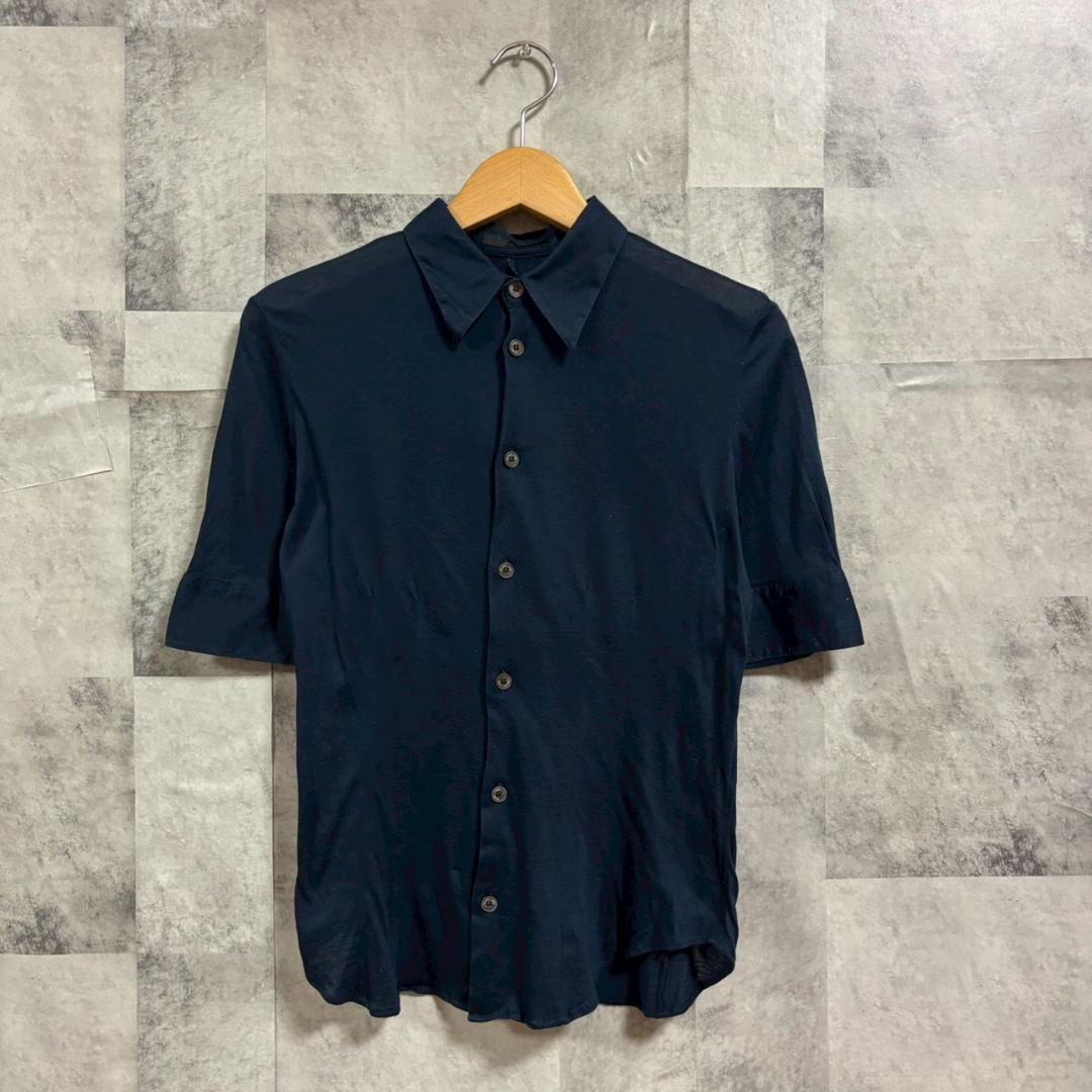 HELMUT LANG ボタンダウン　前開き ポロシャツ　イタリア製 M329