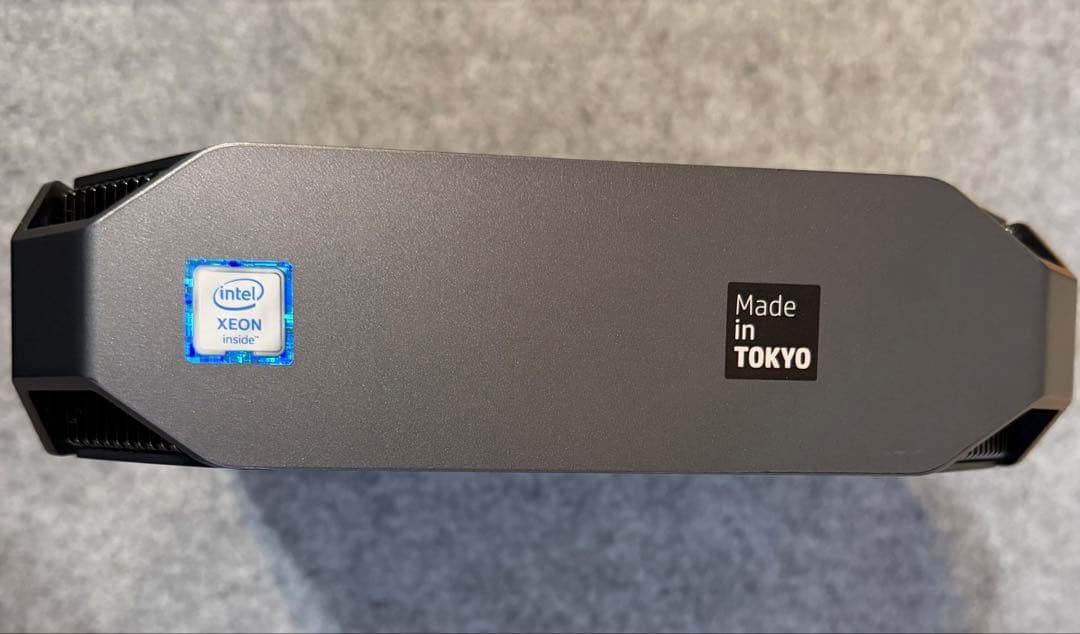 HP-Z2 mini G4 Intel Xeon ミニPC