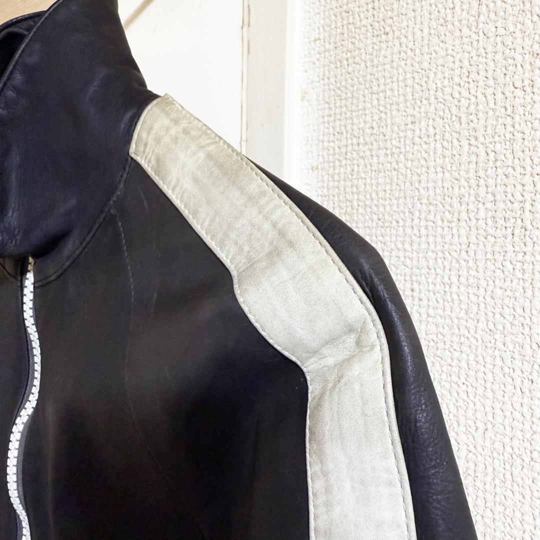 ISAMU KATAYAMA BACKLASH レザージャージ XSサイズ