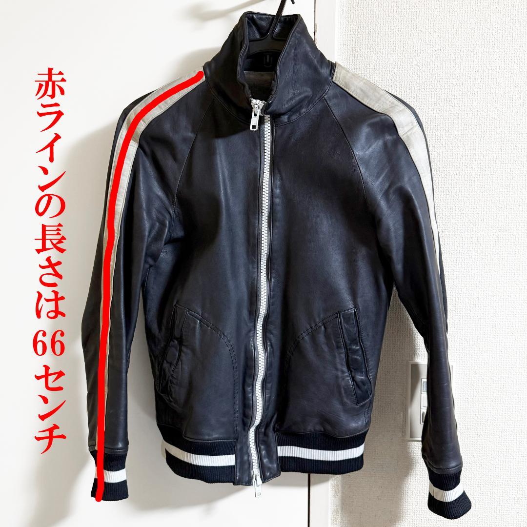 ISAMU KATAYAMA BACKLASH レザージャージ XSサイズ