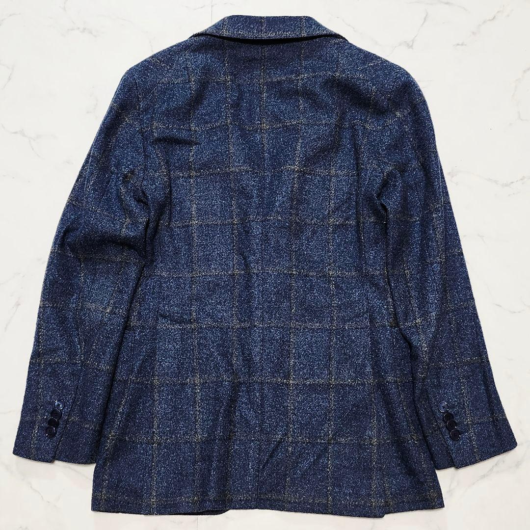 三者混☆タリアトーレ　モンテカルロ　テーラードジャケット　チェック柄　42