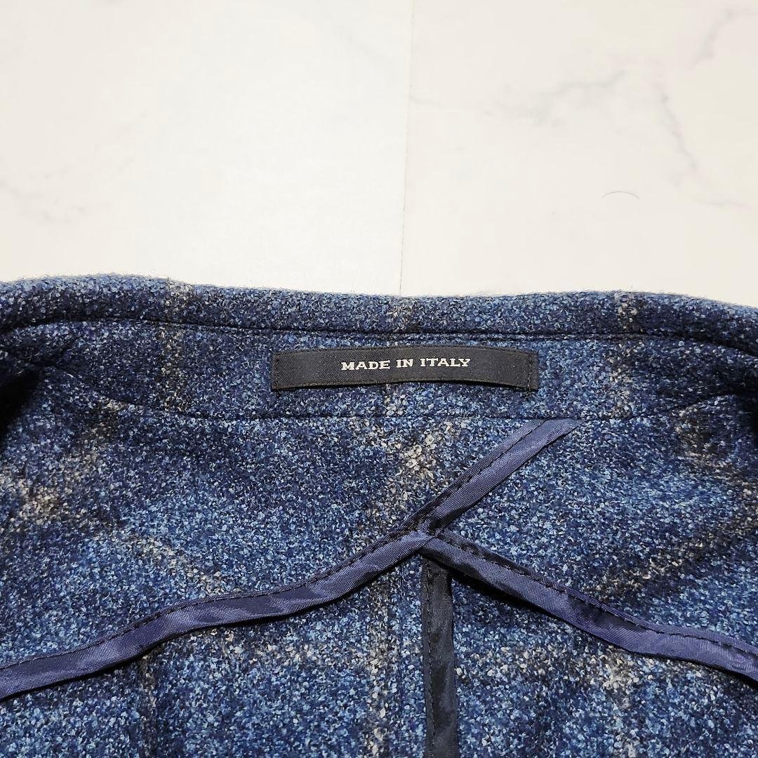 三者混☆タリアトーレ　モンテカルロ　テーラードジャケット　チェック柄　42