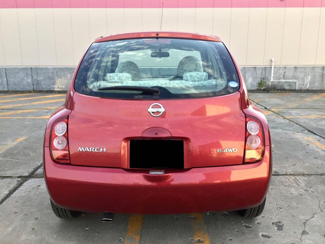 ★低走行!★日産★マーチ★切替式4WD★女性ワンオーナー★禁煙車★