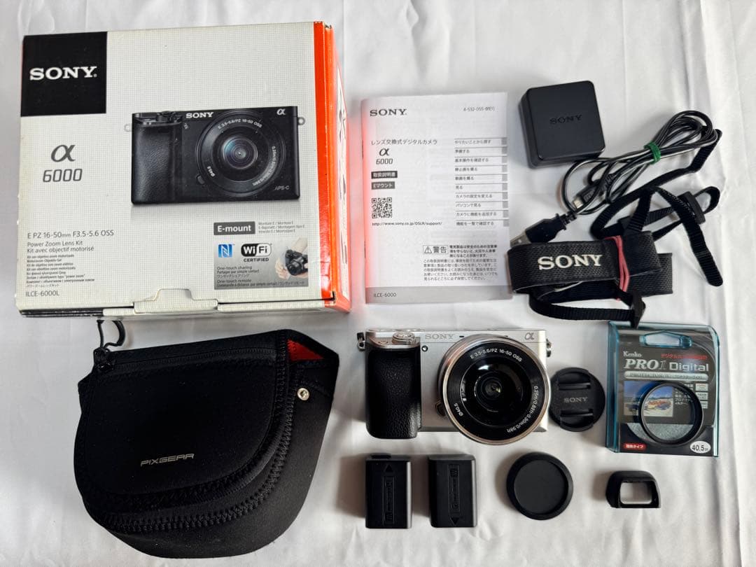 SONY α6000 ミラーレスカメラ E 16-50mm
