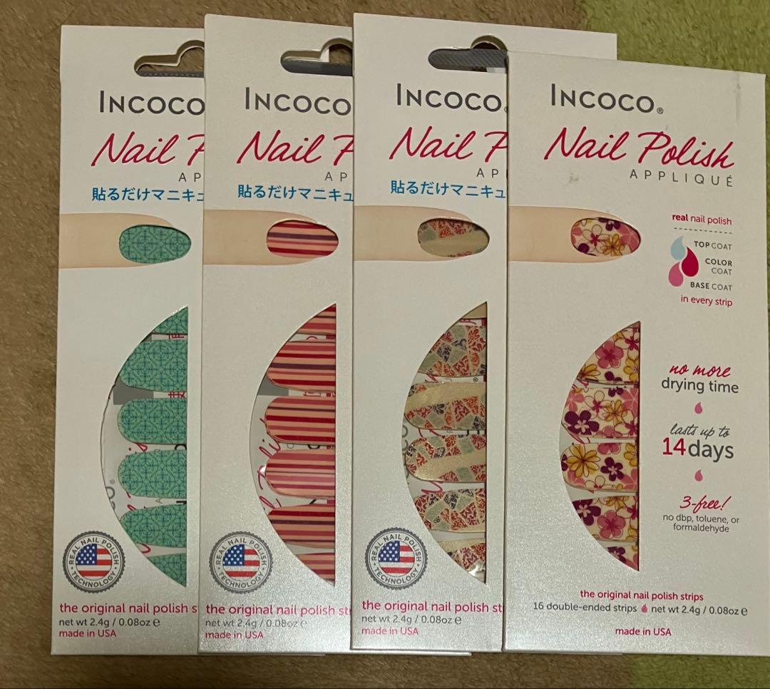 INCOCO インココ ネイルシール 16枚セット　まとめ売り