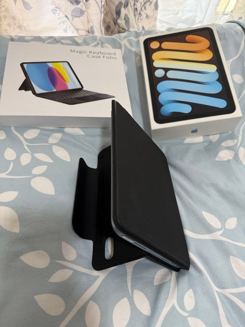 iPad mini 256GB A17Pro ブルー＋キーボード付