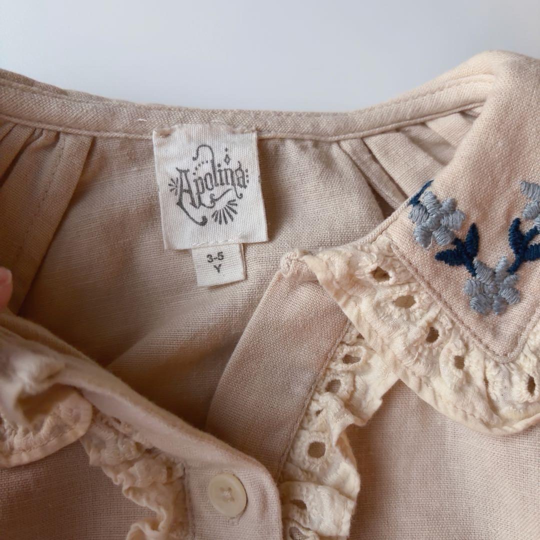apolina kids◾️Malena blouse cream 3-5y