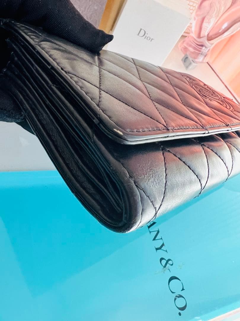 限定品　シャネル　マトラッセ　長財布