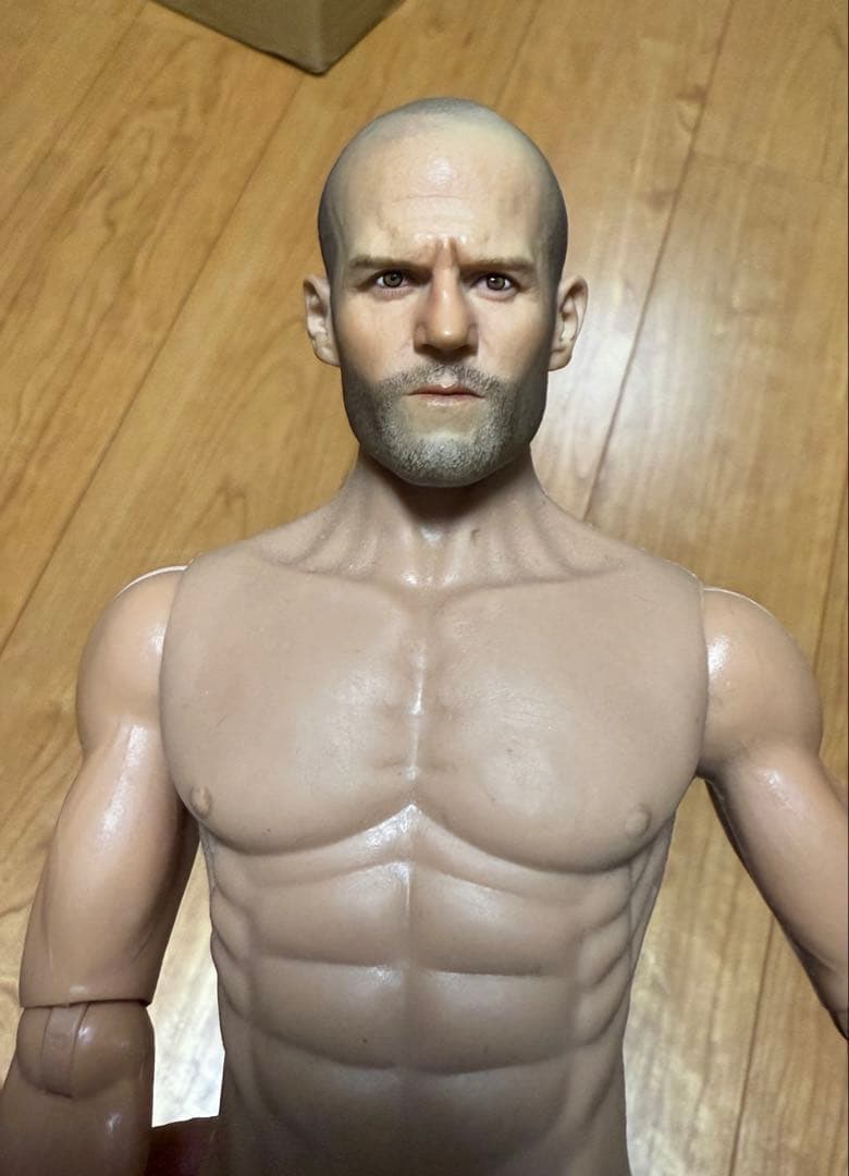 1/6 ジェイソン・ステイサム 似 ヘッドパーツ 素体