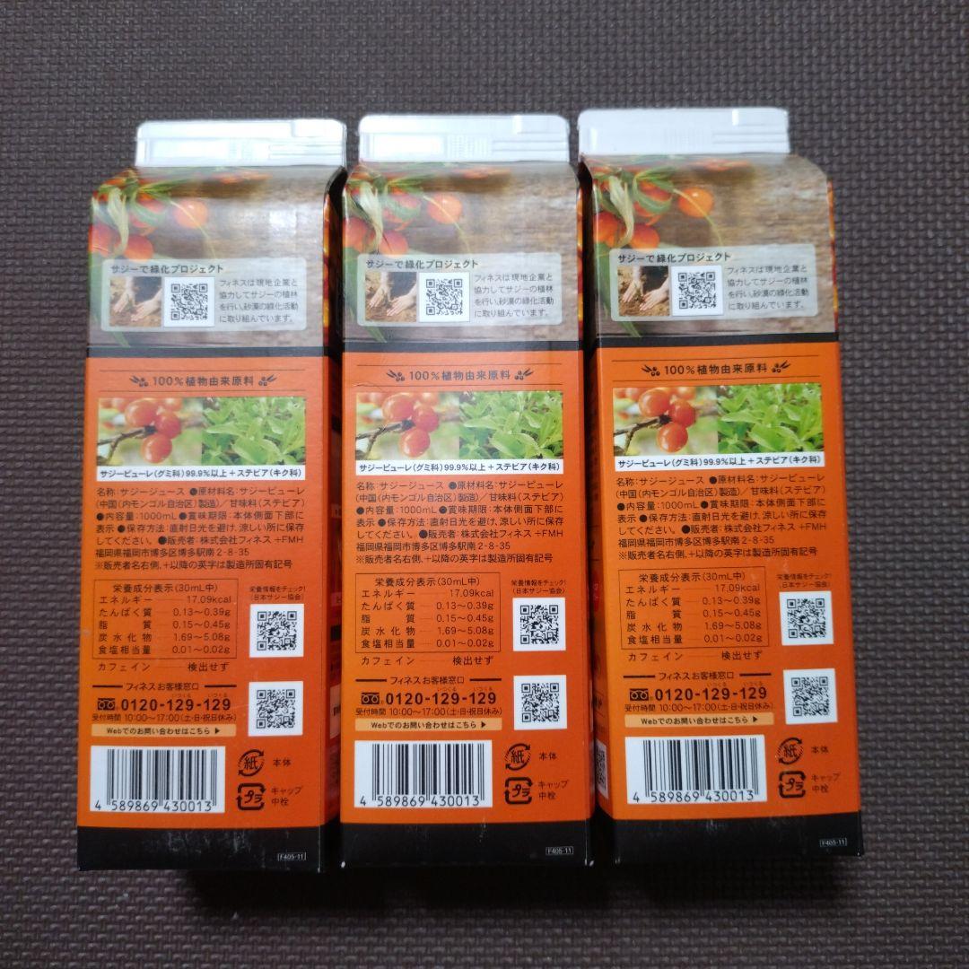 豊潤サジー 1000ml 3本セット