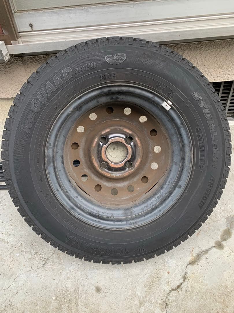 p*︎様 【特価】ヨコハマ iG50 145/80R12 スタッドレス4本