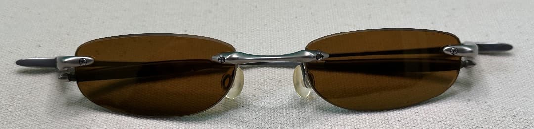 【希少・美品】OAKLEY Why3　ビンテージサングラス　外箱・マイクロバッグ