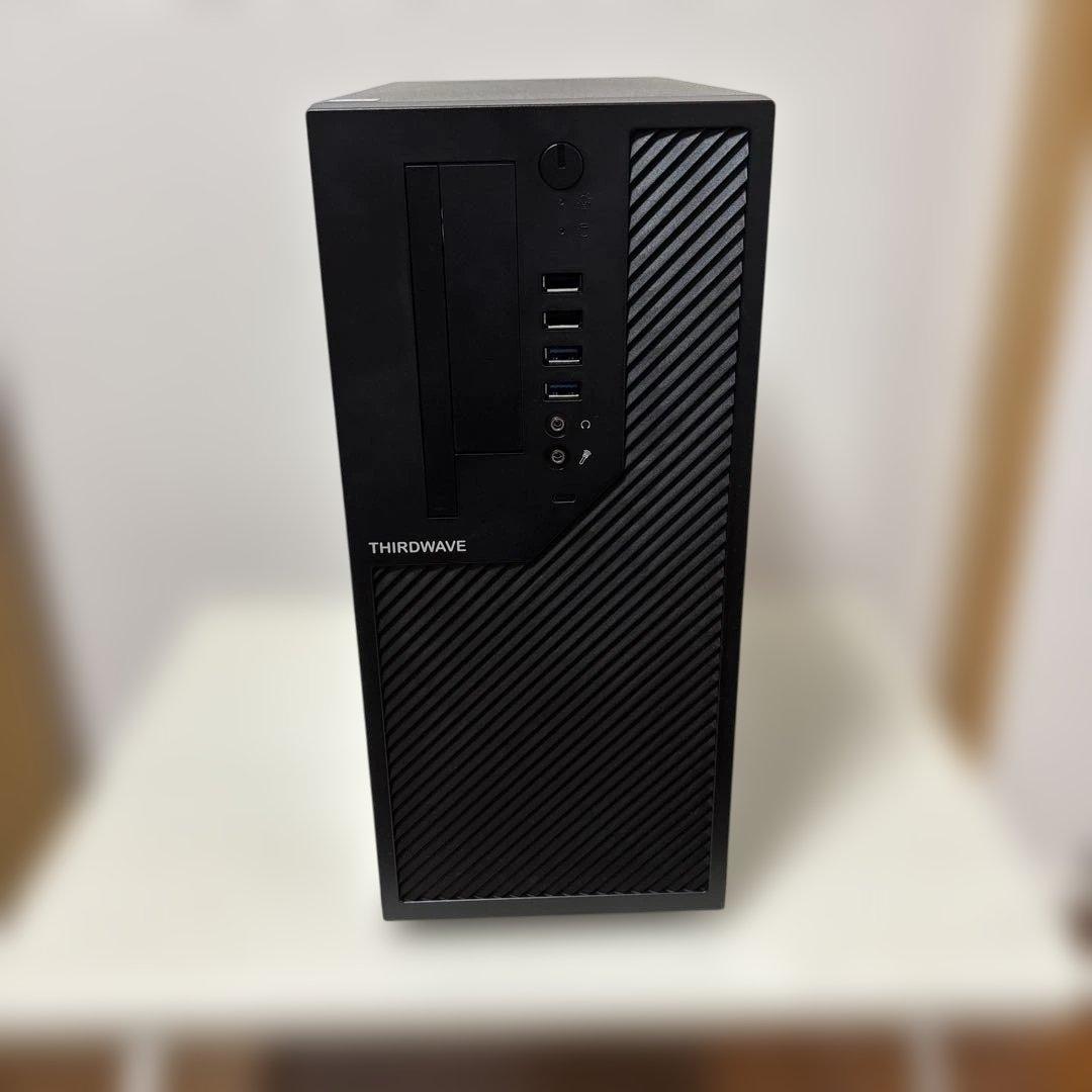 THIRDWAVE デスクトップPC 第12世代　Core i5-12400