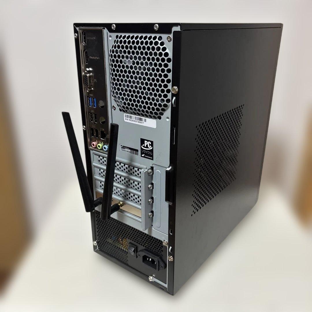 THIRDWAVE デスクトップPC 第12世代　Core i5-12400